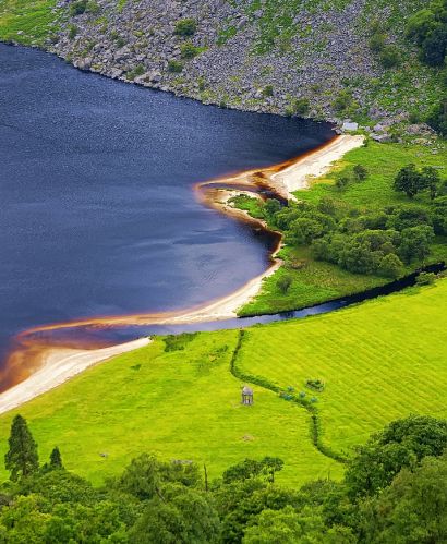 Zdjęcia: Lough tay, Góry Wicklow, Lough tay, IRLANDIA Zdjęcia: Lough tay, Góry Wicklow, Lough tay, IRLANDIA