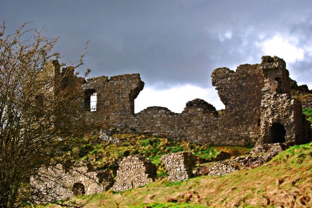 Zdjęcia: Rock of Dunamase , Portlaoise, Ruiny zamku, IRLANDIA Zdjęcia: Rock of Dunamase , Portlaoise, Ruiny zamku, IRLANDIA