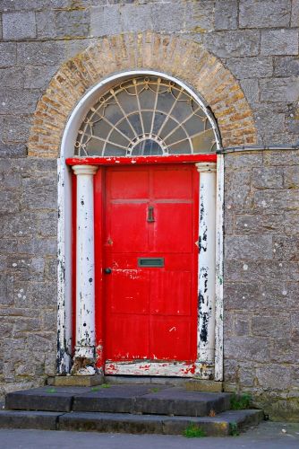 Zdjęcia: Portumna , Galway, Drzwi , IRLANDIA Zdjęcia: Portumna , Galway, Drzwi , IRLANDIA