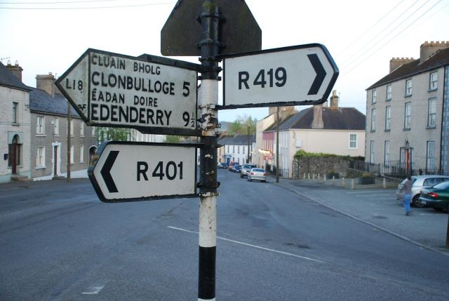 Zdjęcia: rathangan, co.kildare, drogowskaz, IRLANDIA Zdjęcia: rathangan, co.kildare, drogowskaz, IRLANDIA