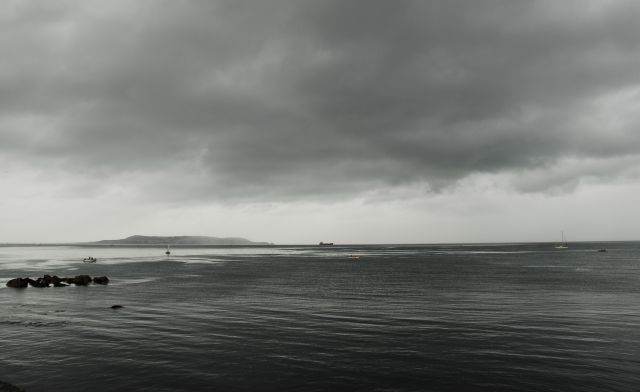 Zdjęcia: port, Dun Laoghaire, widok z portu, IRLANDIA Zdjęcia: port, Dun Laoghaire, widok z portu, IRLANDIA