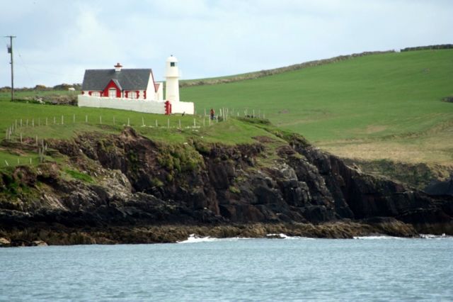 Zdjęcia: Zatoka Dingle, Hrabstwo Kerry, Latarnia w zatoce Dingle., IRLANDIA Zdjęcia: Zatoka Dingle, Hrabstwo Kerry, Latarnia w zatoce Dingle., IRLANDIA