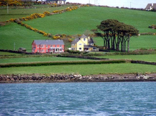 Zdjęcia: Zatoka Dingle, Widok z kutra., IRLANDIA Zdjęcia: Zatoka Dingle, Widok z kutra., IRLANDIA
