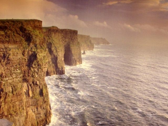 Zdjęcia: Zachodnia część Irlandii., Klify moheru w sepi., IRLANDIA Zdjęcia: Zachodnia część Irlandii., Klify moheru w sepi., IRLANDIA