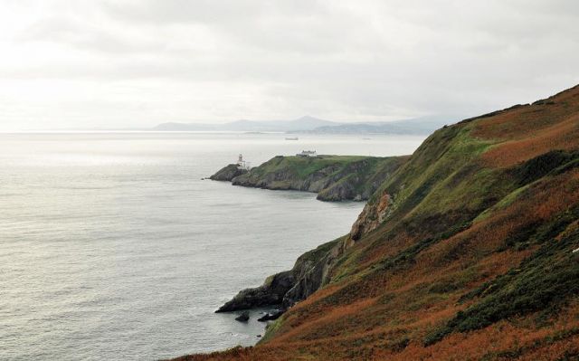 Zdjęcia: Płw.Howth, Widok z klifu, IRLANDIA Zdjęcia: Płw.Howth, Widok z klifu, IRLANDIA