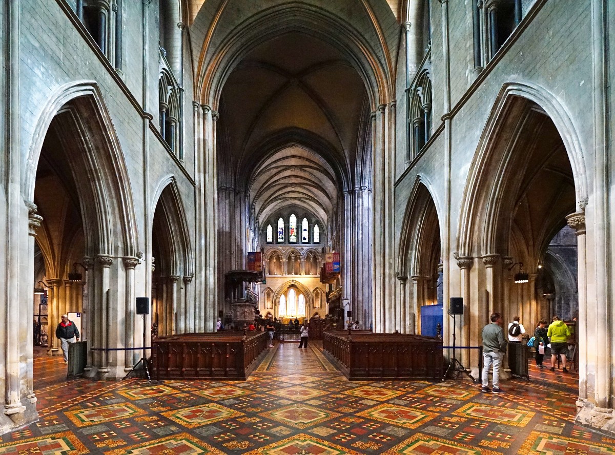 Zdjęcia: Katedra Św. Patryka, Dublin, Nawa główna, IRLANDIA Zdjęcia: Katedra Św. Patryka, Dublin, Nawa główna, IRLANDIA