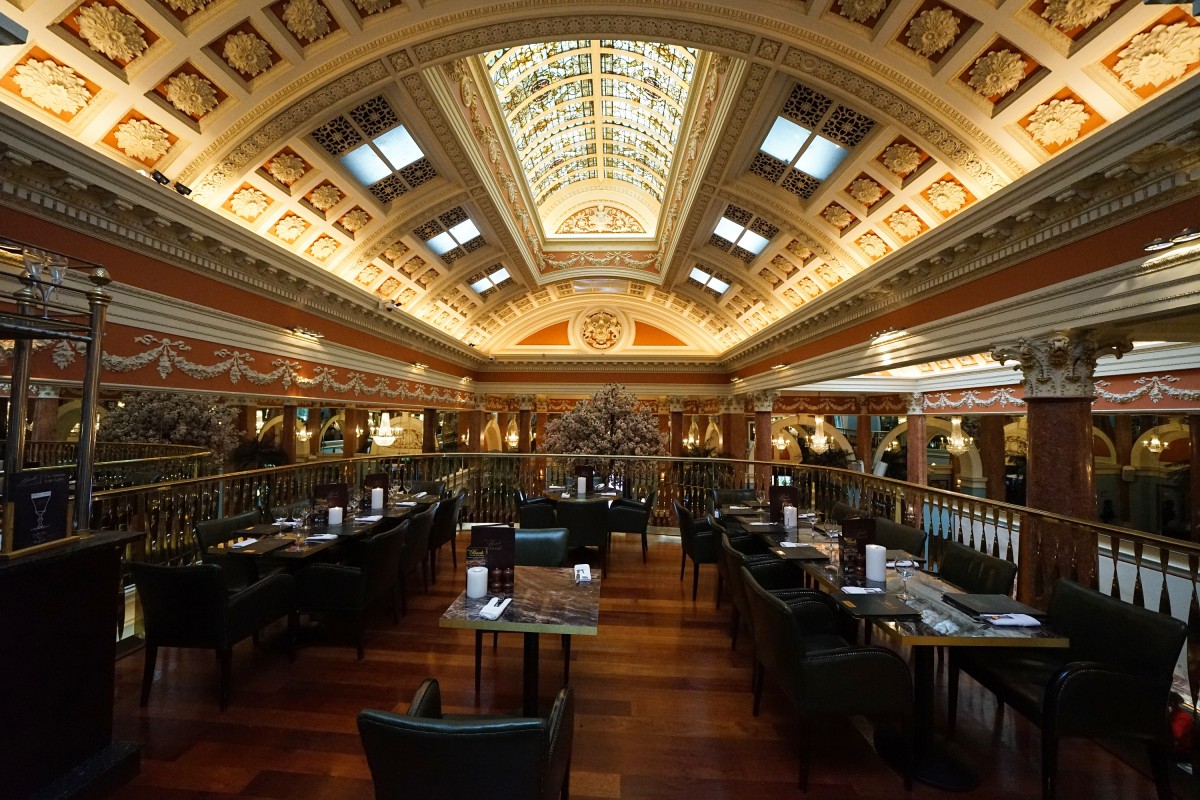 Zdjęcia: ., Dublin, Antresola restauracji BANK, IRLANDIA Zdjęcia: ., Dublin, Antresola restauracji BANK, IRLANDIA