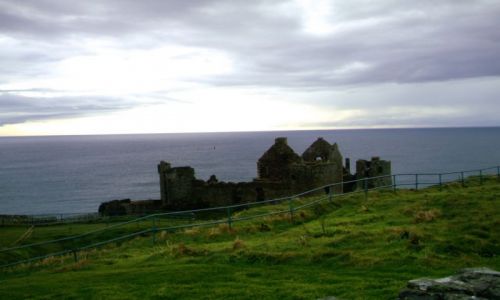 Zdjęcie IRLANDIA / - / dunluce / ruiny zamku