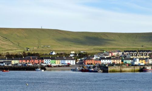 Zdjęcie IRLANDIA / Kerry / Portmagee / Kolorowe miasteczko