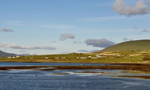 Zdjęcie IRLANDIA / Kerry / Portmagee / Widok z wyspy Valencia