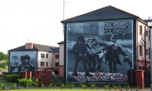Zdjęcie IRLANDIA / IRLANDIA POLNOCNA, ULSTER / DERRY / MURAL