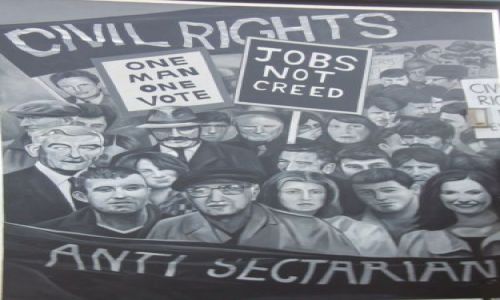 Zdjęcie IRLANDIA / IRLANDIA POLNOCNA, ULSTER / DERRY / MURAL
