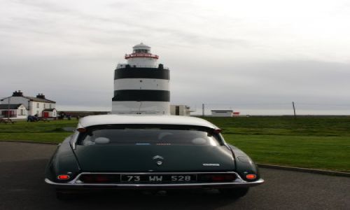 Zdjęcie IRLANDIA / WATERFORD / HOOK HEAD / CYTRYNA I LATARNIA