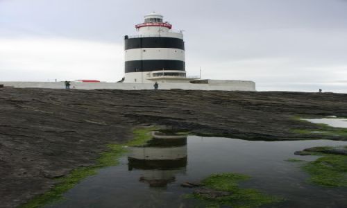Zdjcie IRLANDIA / WATERFORD / HOOK HEAD / LATARNIA W LUSTRZE