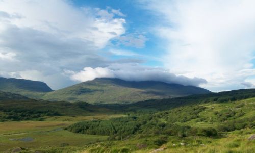 Zdjecie IRLANDIA / Country Kerry / Ring of Kerry / Gra w chmurze