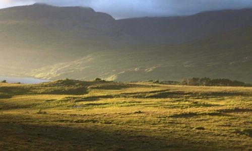 Zdjęcie IRLANDIA / - / Fiord Killary / Zachód słońca