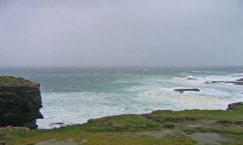 Zdjcie IRLANDIA / Clifffs of Moher / Okolice Doelin / widok na ocean i klify w okolicach Doelin