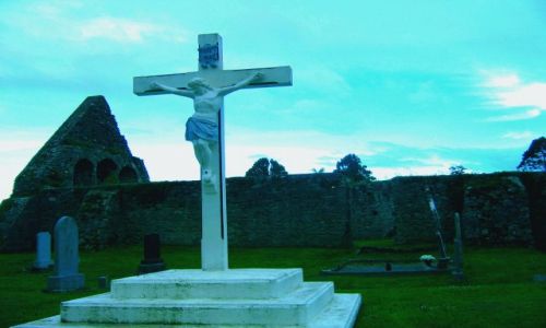 Zdjęcie IRLANDIA / Hrabstwo Limerick / Newtown / Stary cmentarz w Newtown