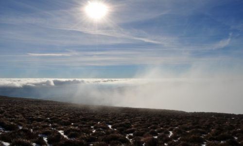 Zdjecie IRLANDIA / waterford / Comeragh Mountains. / ponad chmurami