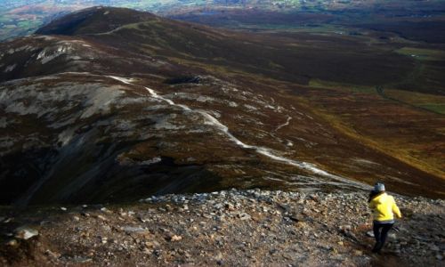 Zdjecie IRLANDIA / Mayo / Croagh Patrick / Gra w. Patryka