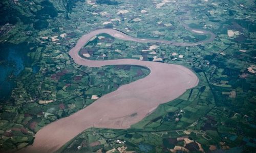 Zdjęcie IRLANDIA / brak / w drodze na wyspy / in the air4