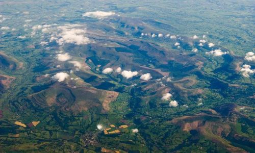 Zdjęcie IRLANDIA / brak / w drodze na wyspy / in the air5