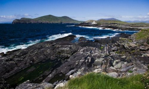 Zdjęcie IRLANDIA / Valencia Island / Cromwell Point Lightkeeper's House / cromwell