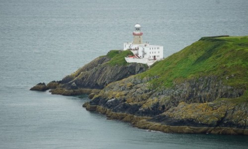 Zdjęcie IRLANDIA / Dublin / Półwysep Howth Head / Latarnia morska Baily