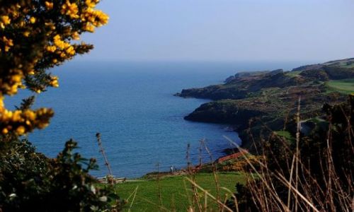Zdjęcie IRLANDIA / WICKLOW / BRITTAS BAY / Klify otaczające plaże