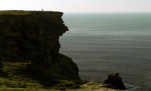 Zdjecie IRLANDIA / -co. clare / cliffs of moher / potega natury