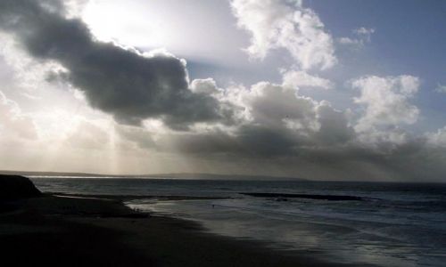 Zdjecie IRLANDIA / brak / ballybunion / przed burz