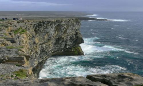 Zdjęcie IRLANDIA / Wyspy Aran / Inis Mor / Klify