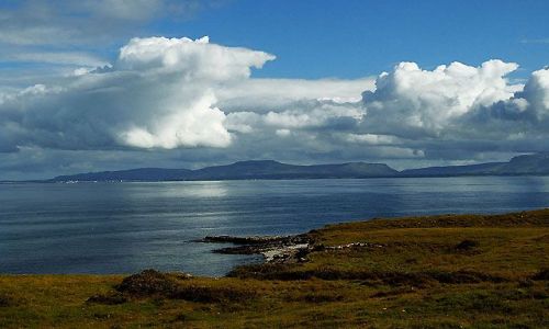 Zdjecie IRLANDIA / brak / wybrzeże Mayo / chmury