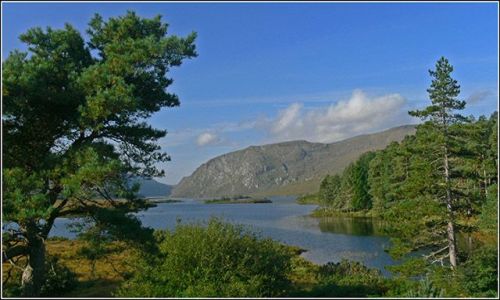 Zdjęcie IRLANDIA / DONEGAL / GLENVEAGH NATIONAL PARK / JEZIORO BEAGH