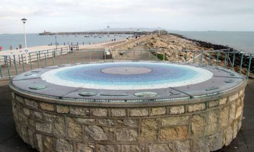 Zdjęcie IRLANDIA / brak / Dun Laoghaire / Punkt namiarowy na molo