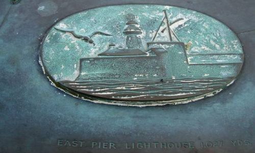 Zdjęcie IRLANDIA / brak / Dun Laoghaire / Fragment tarczy namiarowej