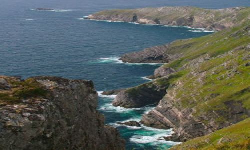 Zdjecie IRLANDIA / mayo / achill island / achill head