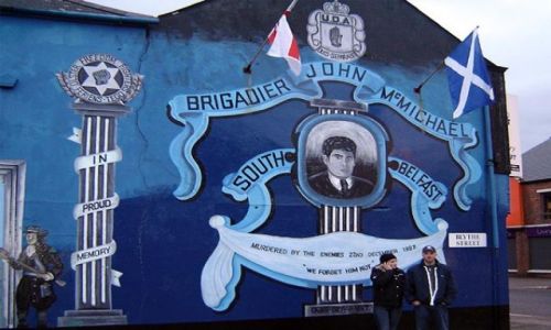 Zdjecie IRLANDIA / Irlandia Północna / Belfast / Murale z Belfastu