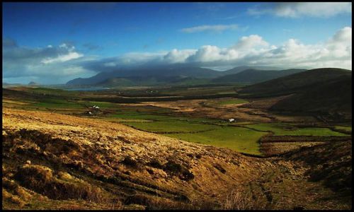 Zdjecie IRLANDIA / pwysep Dingle, co.Kerry / pwysep Dingle / panorama pwyspu Dingle
