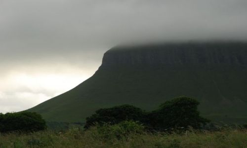 Zdjecie IRLANDIA / sligo / sligo / ben bullben monte