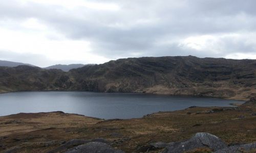 Zdjecie IRLANDIA / brak / Barley Lake in Caha Mountains / Moja Irlandia
