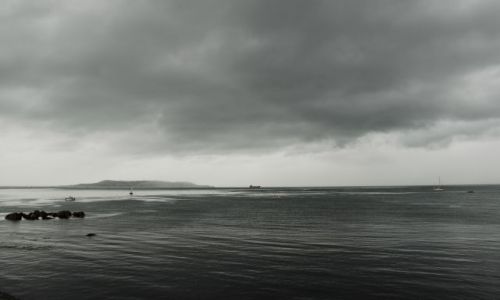 Zdjęcie IRLANDIA / Dun Laoghaire / port / widok z portu