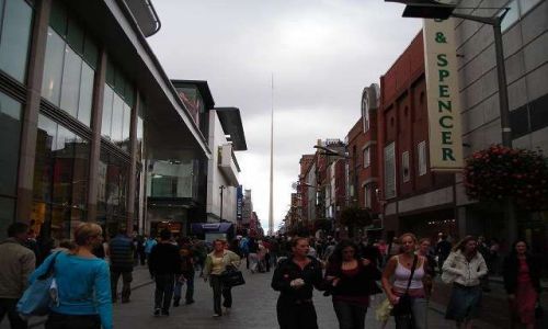 Zdj�cie IRLANDIA / Dublin / Dublin / Szpila w centrum