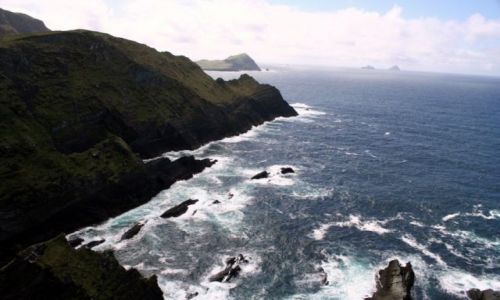Zdjecie IRLANDIA / - / Wok piercienia Kerry / Skaliste klify przyldka Mizen