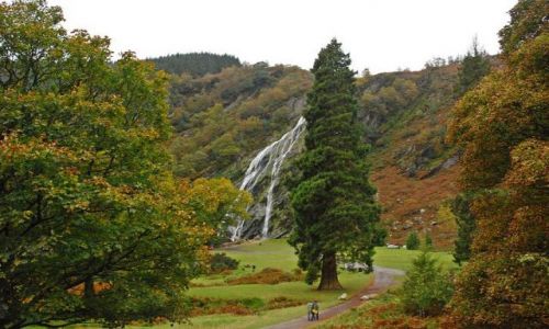 Zdjęcie IRLANDIA / Co Wicklow / Powerscout / Wodospad
