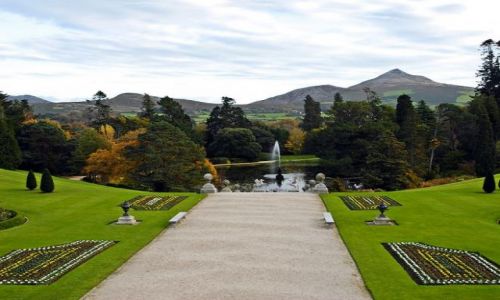 Zdjecie IRLANDIA / - / Powerscourt Garden Enniskerry / Ogrody