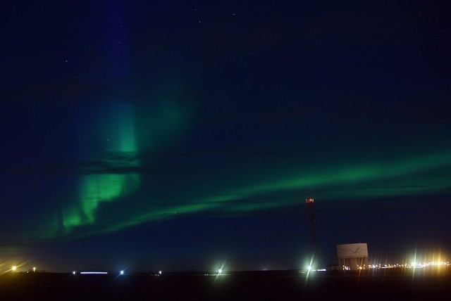 Zdj cia: Keflavik, Keflavik, Zorza Polarna w Kevlaviku, ISLANDIA