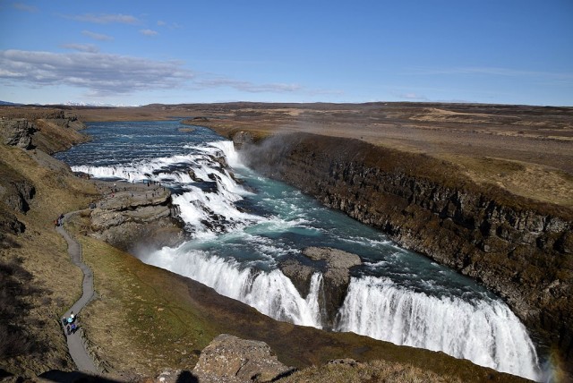 Zdj cia: Gullfoss, Islandia, Gullfoss, ISLANDIA Zdj cia: Gullfoss, Islandia, Gullfoss, ISLANDIA
