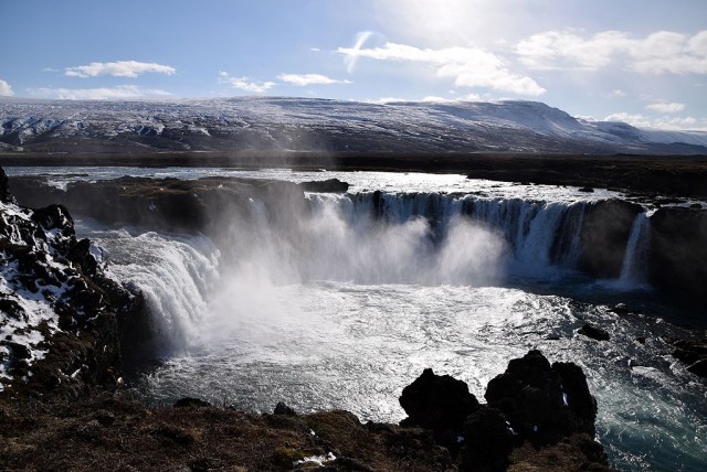 Zdj cia: Godafoss, Islandia Północna, Godafoss, ISLANDIA Zdj cia: Godafoss, Islandia Północna, Godafoss, ISLANDIA