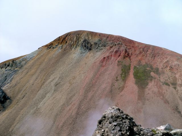 Zdjęcia: Landmannalaugar, poludnie, jedna gorka z paletą odcieni, ISLANDIA Zdjęcia: Landmannalaugar, poludnie, jedna gorka z paletą odcieni, ISLANDIA